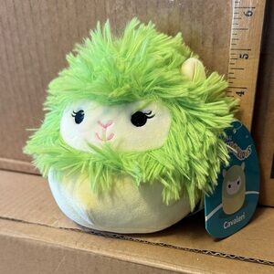 Squishmallows Cavaleri the Alpaca Green 5" Plush Stuffed Animals New w/Tags!